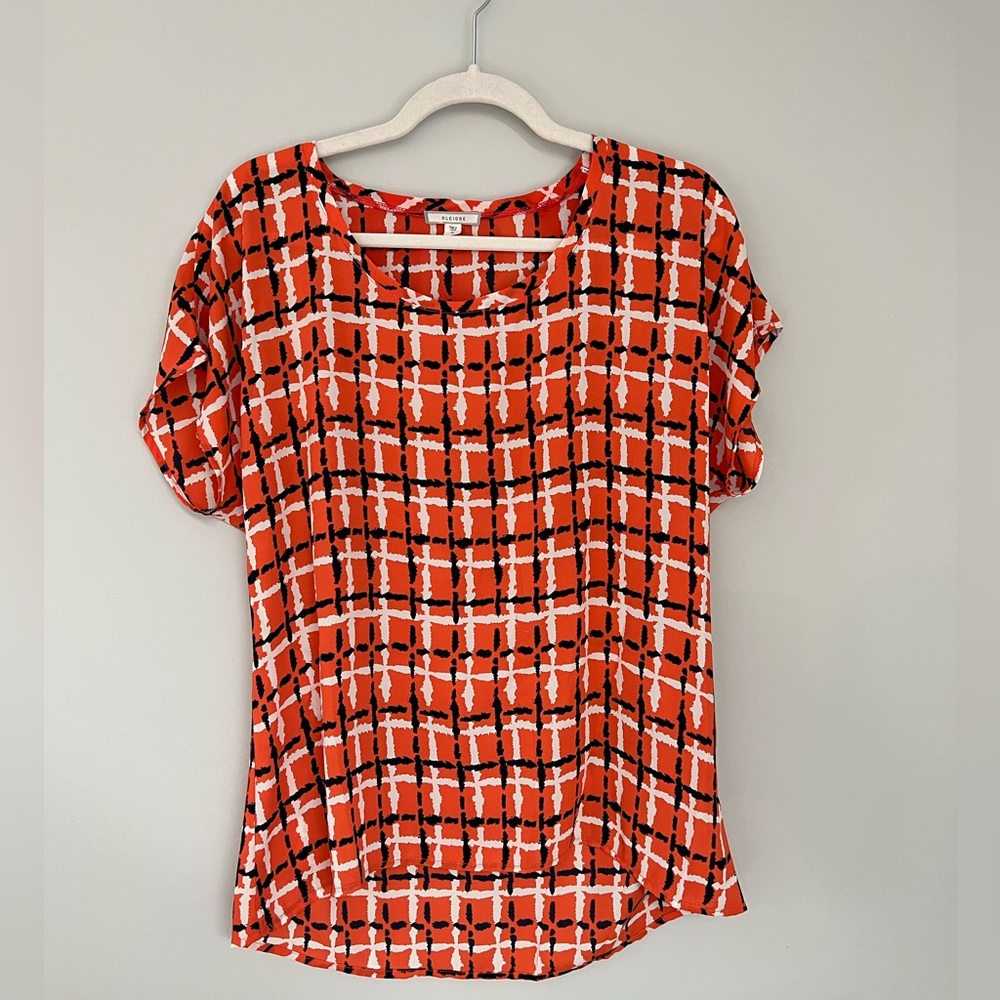 Pleione Short Sleeve Blouse